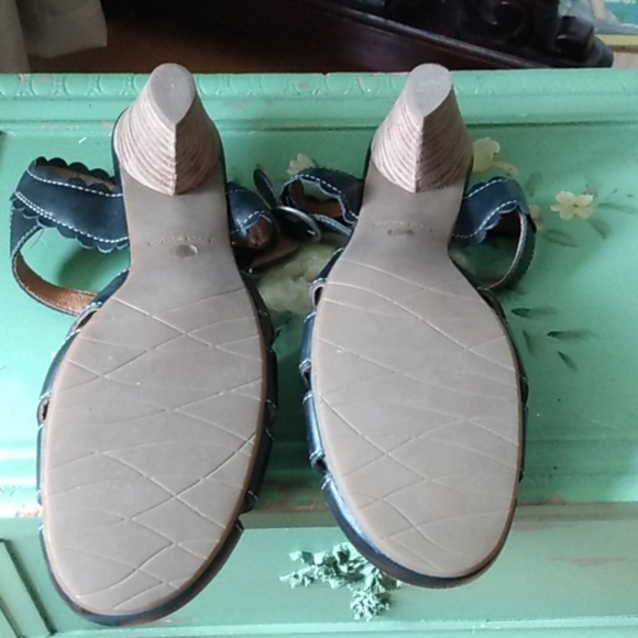 Josef Seibel leather sandals size 40 - Picture 6 of 9
